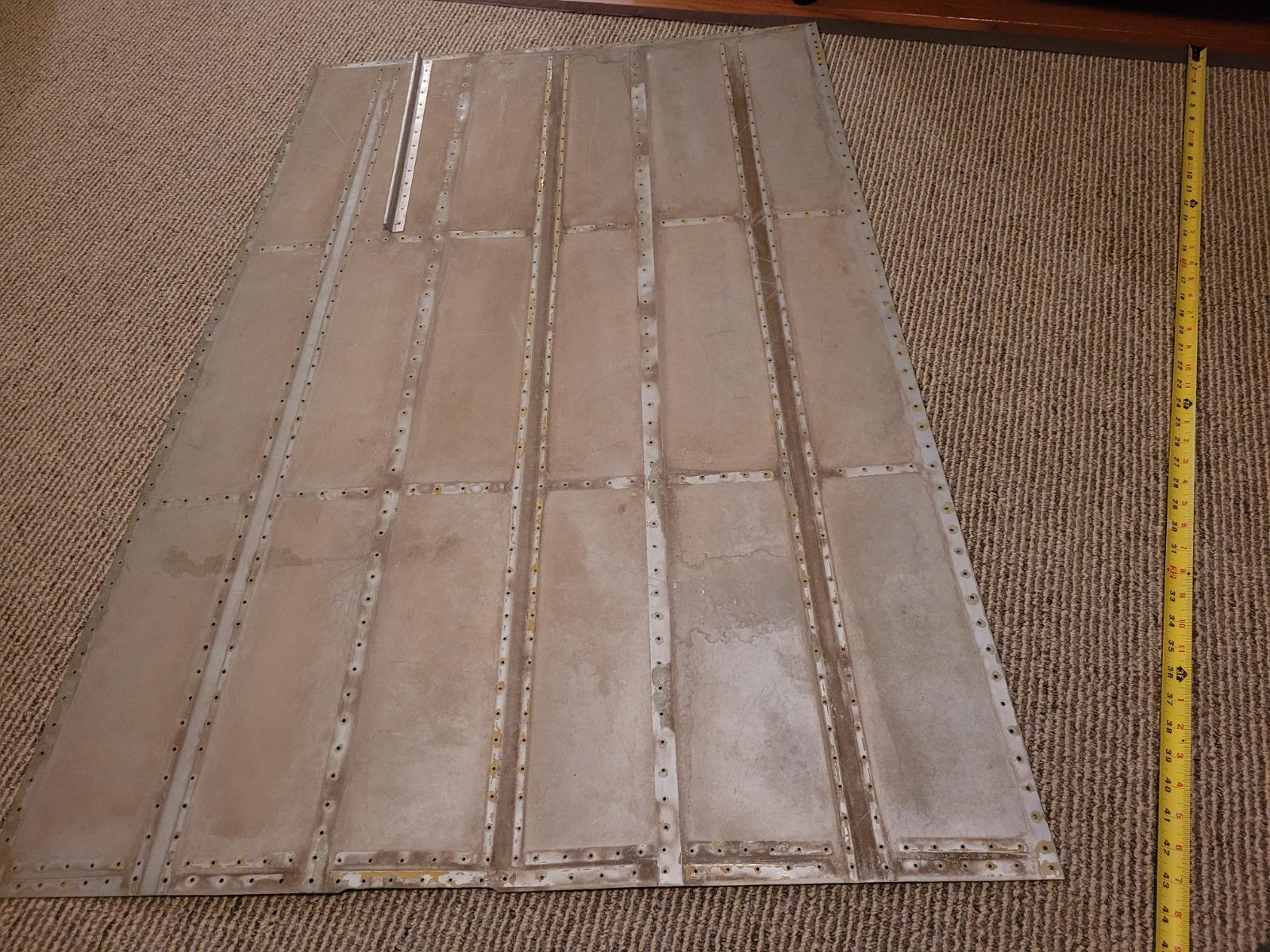 Authentic Hawker Hurricane Mk-IIB Aircraft Wing Skin with Original Paint RARE