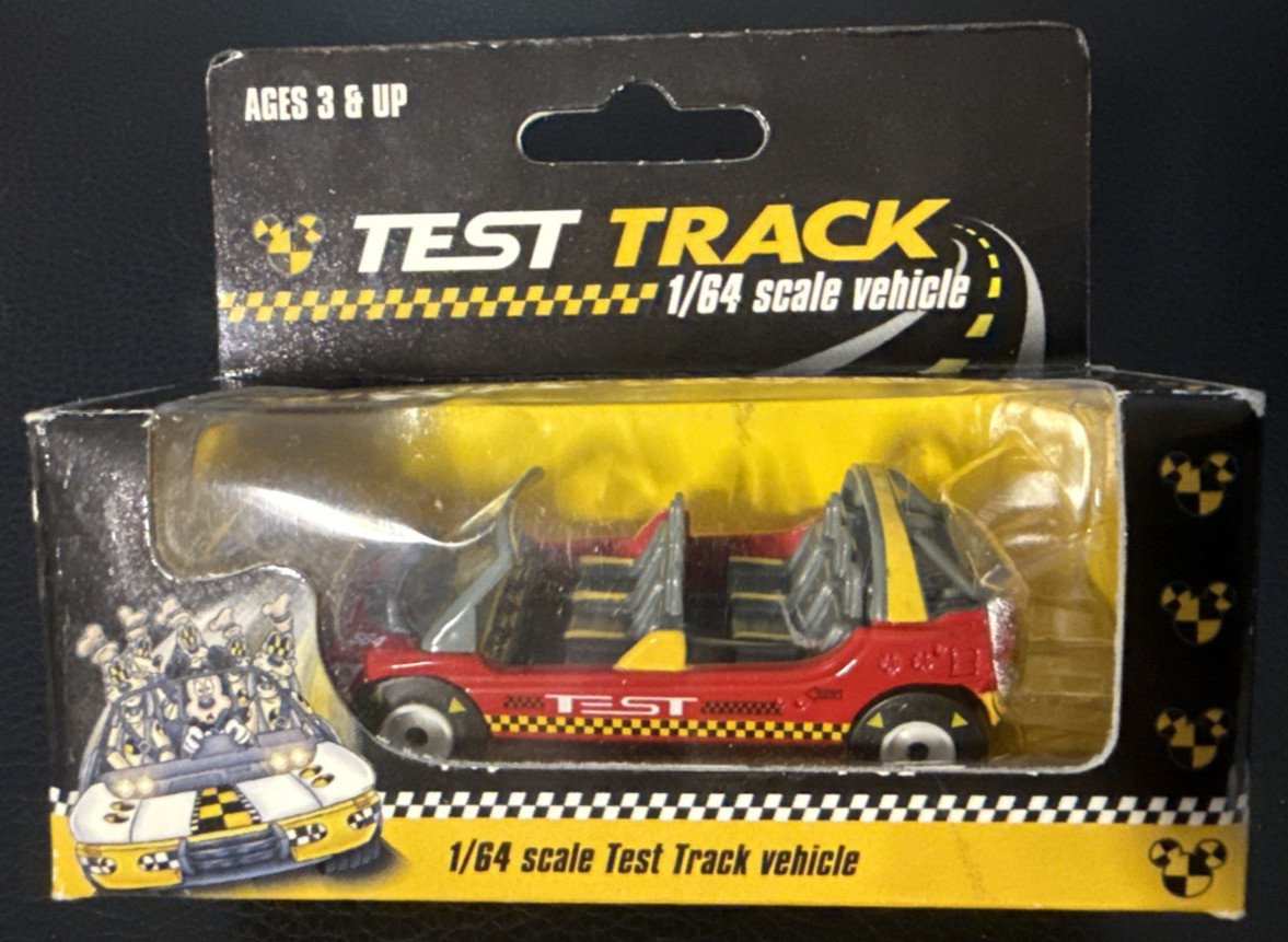 TEST TRACK Die-Cast DISNEY PARKS Item #00171 RARE RED Car Variation | New In Box
