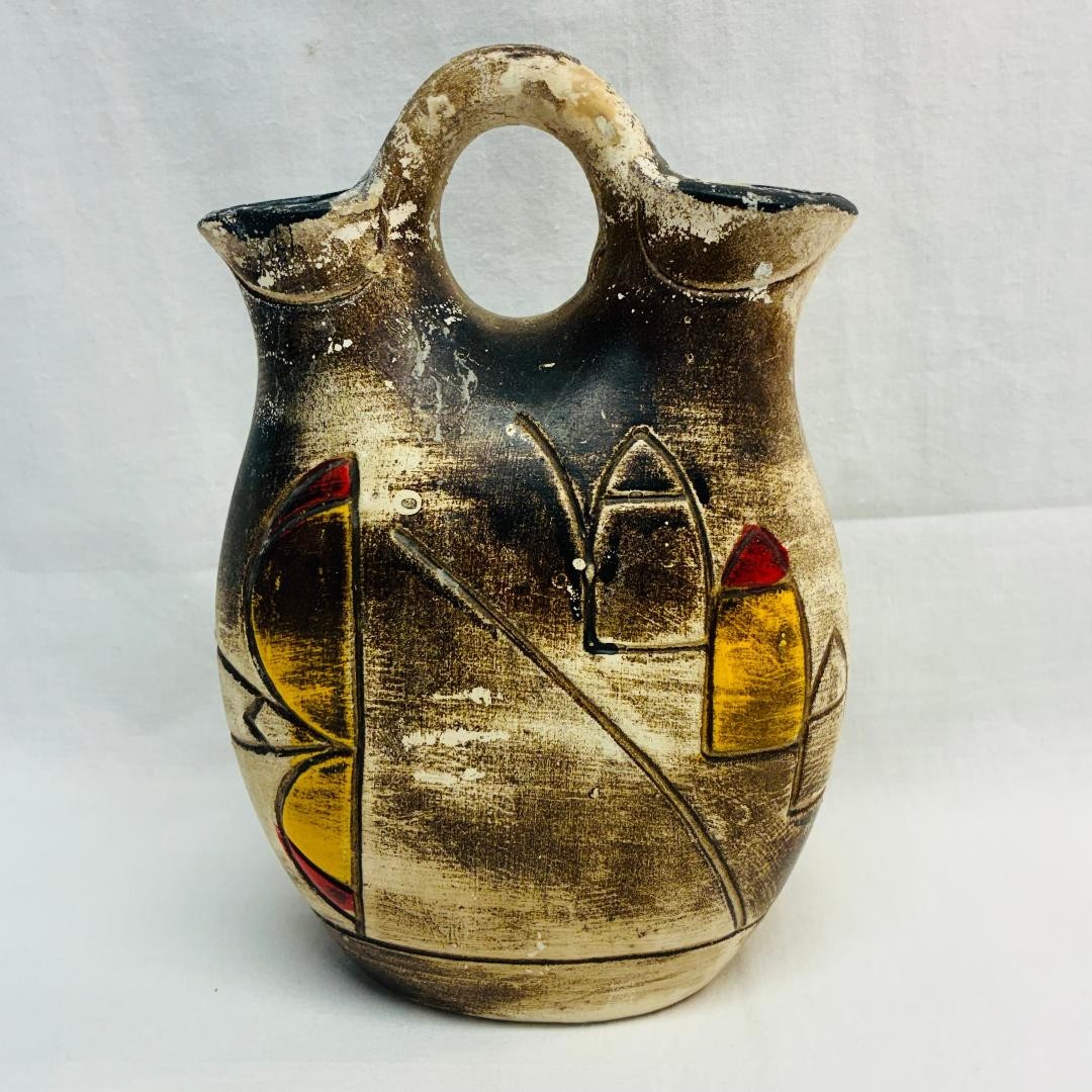 VTG Fairway Native American Joining Wedding Cup Japan 3″ W x 5″ L x 7.5″ H*READ*