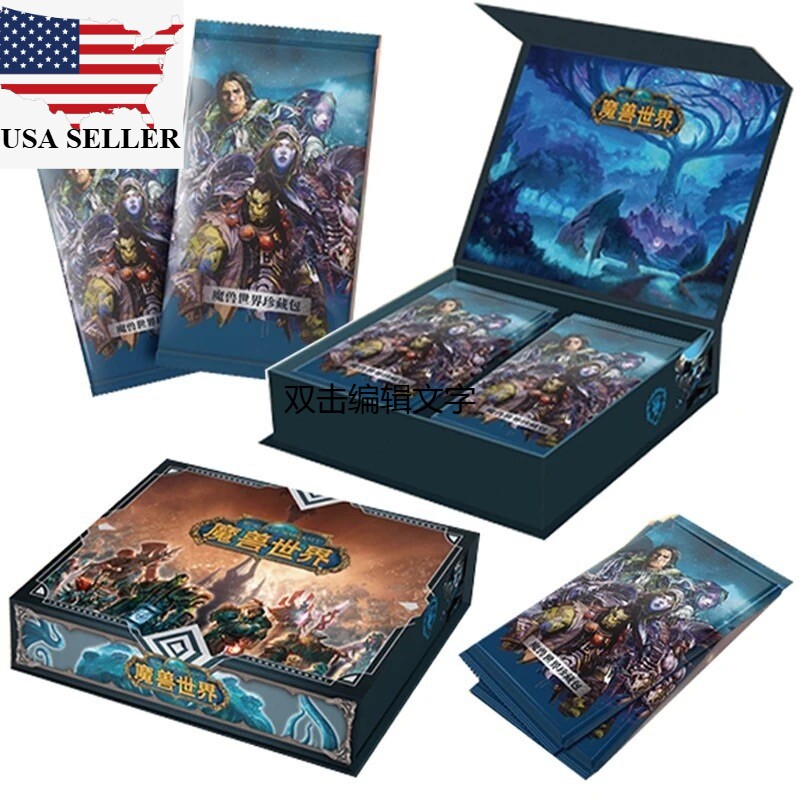 World of Warcraft PREMIUM HOBBY Trading Art Cards SEALED BOX Card Alliance US