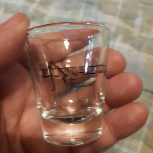 LUNAZUL TEQUILA Clear shot glass Shotglass