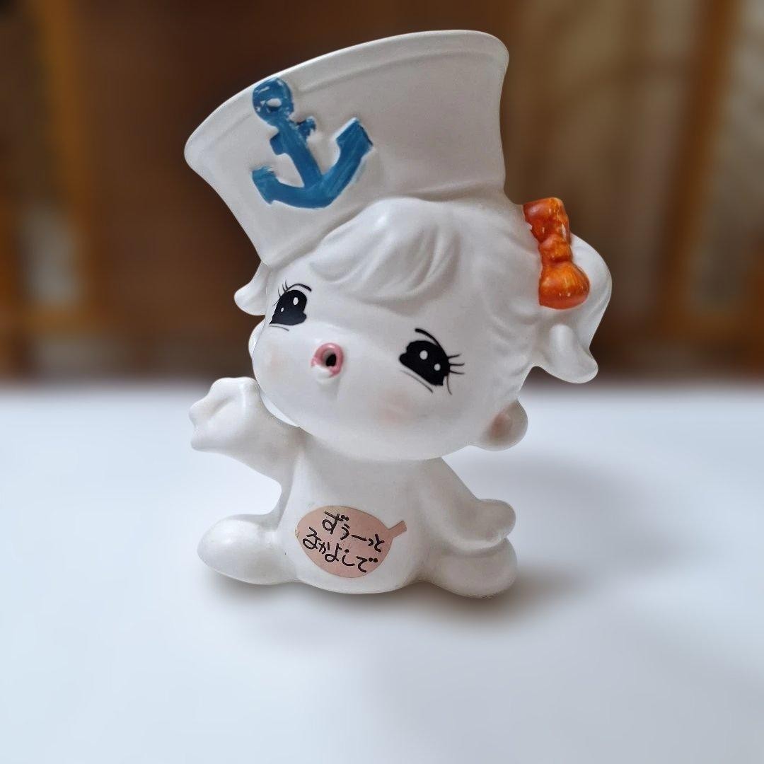 RUNE Sailor Hat Girl Ceramic Figurine