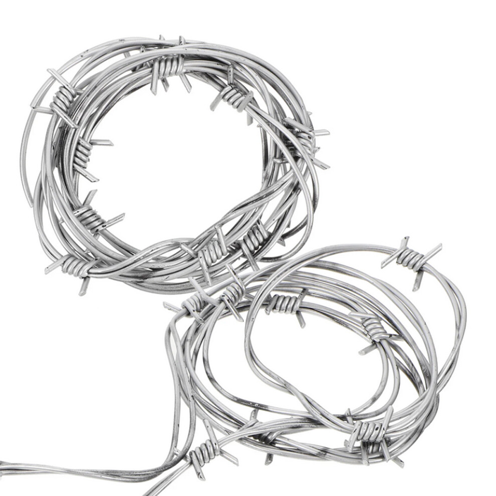 7.87ft Wicked Wire Halloween Fake Barbed Wire Special Effects Cosplay Props