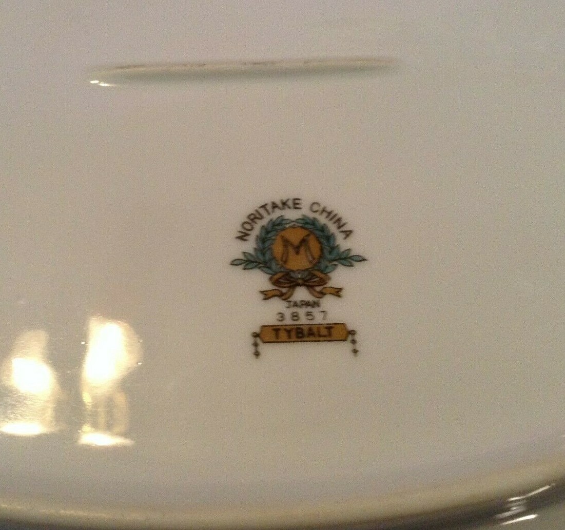 Noritake Tybalt – Oval Platter Or Serving Dish – Blue And Green Accents – Japan