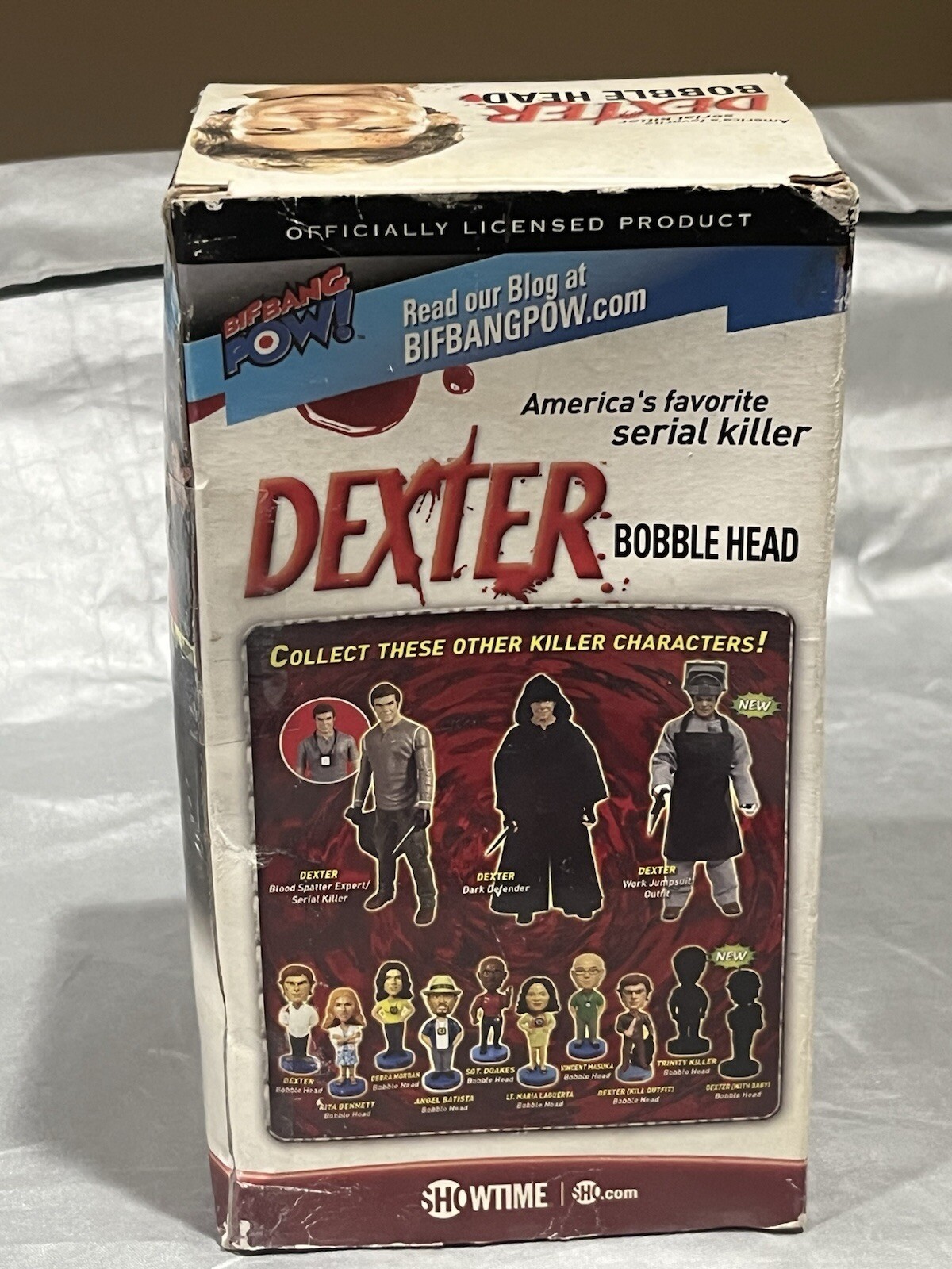 Dexter Morgan Bobble Head With Knife HMV Exclusive Bloody 2010