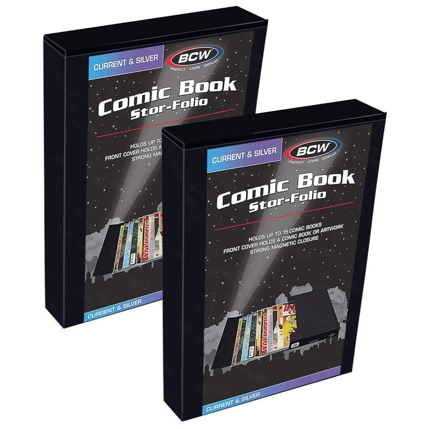 Comic Book Stor-Folio 2 Pack – Silver Age & Current Age