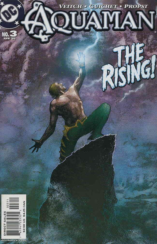 Aquaman (6th Series) #3 VF; DC | Rick Veitch Alex Maleev Lightning Bolt – w/Bag+