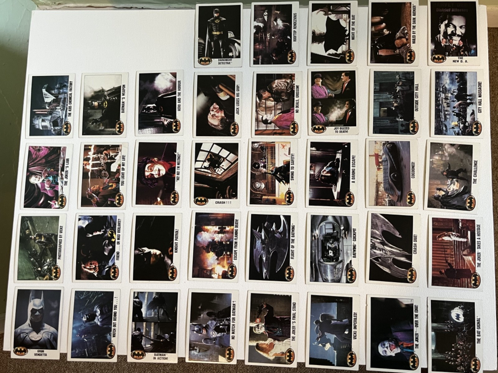 1989 Topps Batman the Movie Cards (Pick and Choose)