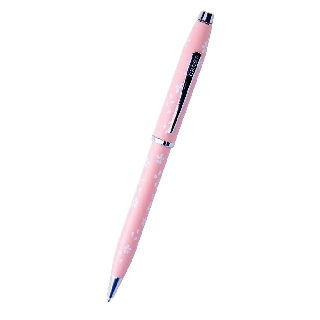 Cherry Blossom Pink Lacquer Ballpoint Pen – Smooth Writing, Comfortable Grip, Gi
