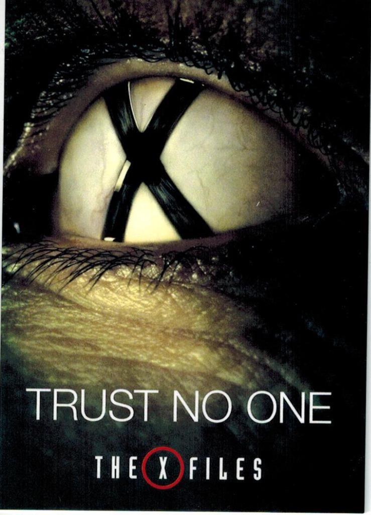 2016 Fox The X Files (TV) Season 10 6 Card Promo Set Card Version #2