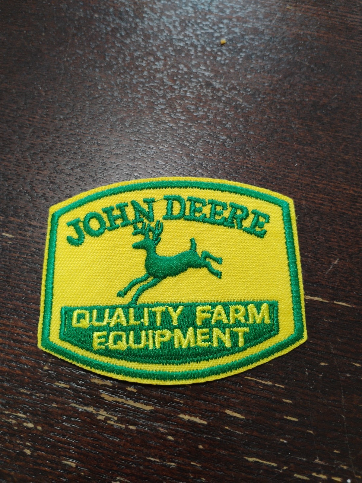 🚜🚜 New John Deere Embroidered Iron On Patch Free Shipping