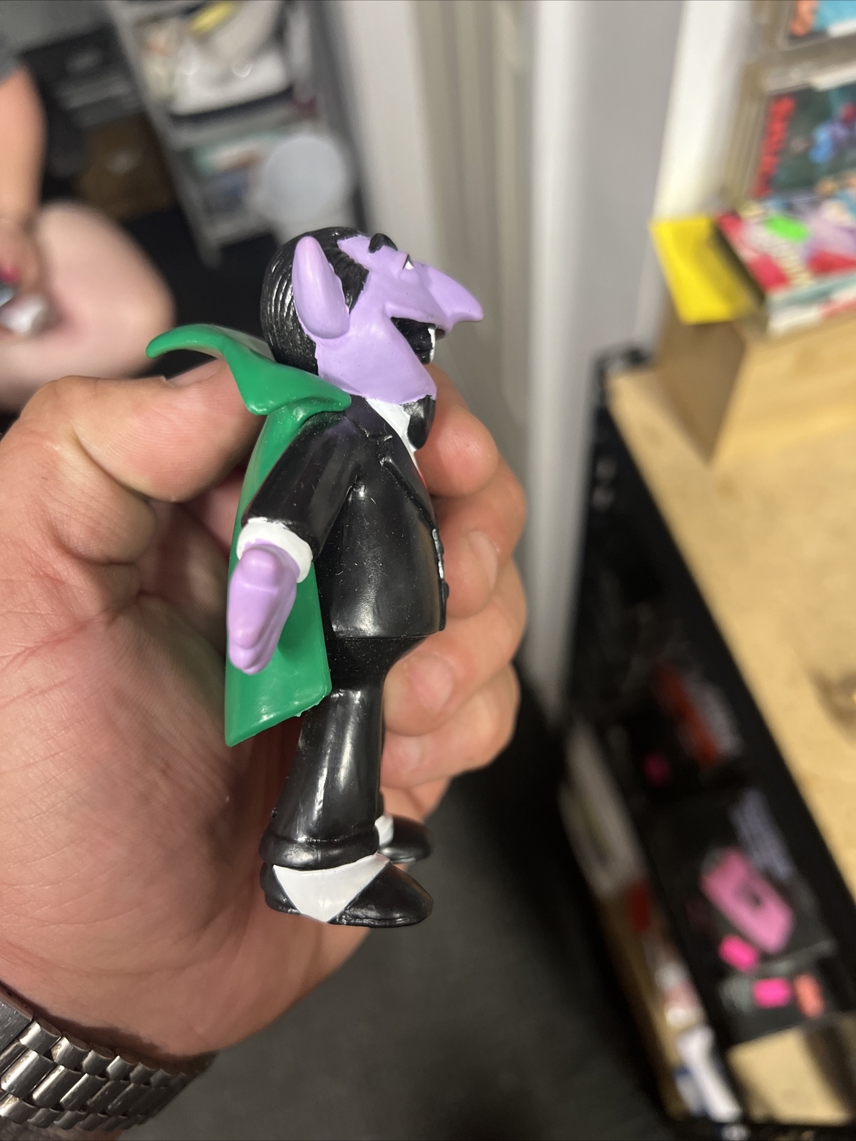 Applause Sesame Street Count Von Count Figure 1996 PVC Jim Henson Productions