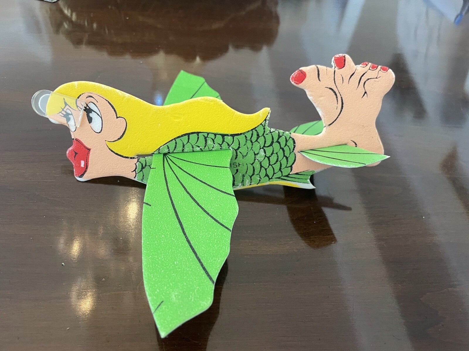 Topps Flying Things Series One Vintage 1966-Lady Fish
