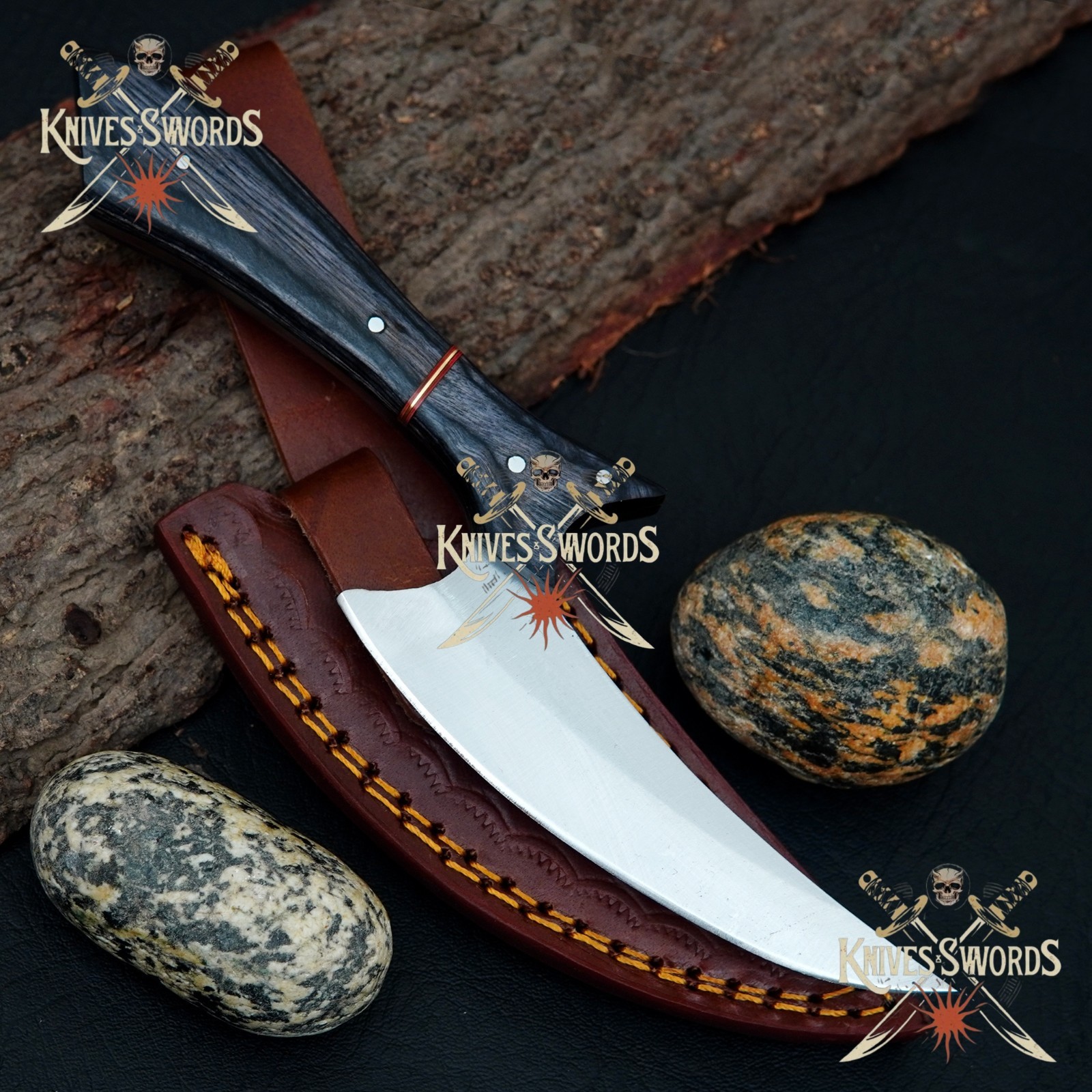 Custom Handmade High-Quality Stainless steel Collectible Alloy Rosewood knife