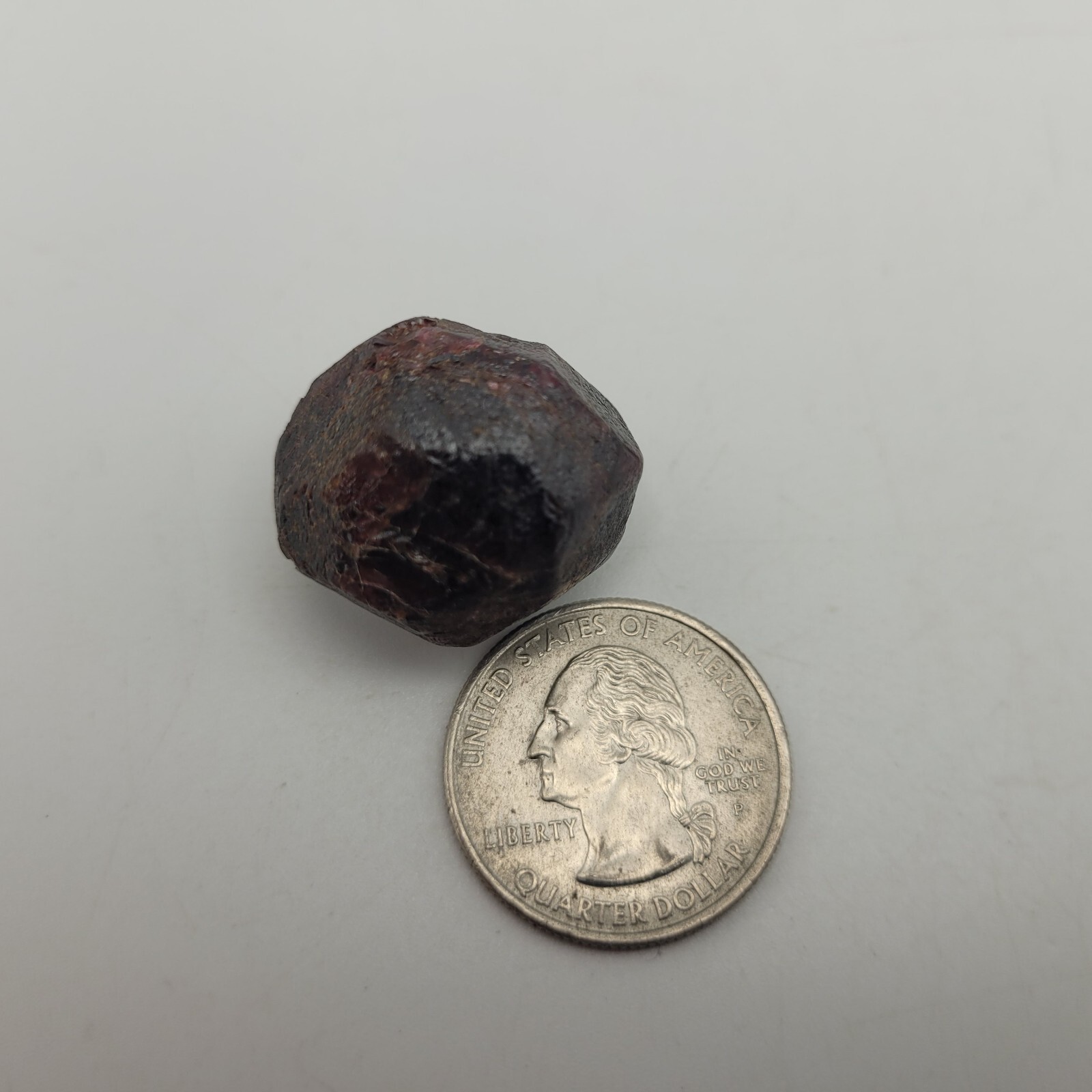 Garnet Crystal Almandine 21g 2.4cm Tweedy Mine Morganton North Carolina Burke Co