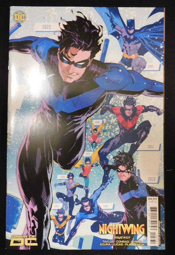 NIGHTWING 107 C DC VARIANT COMIC DAN MORA TAYLOR CONRAD BYRNE ACUNA 2023 NM