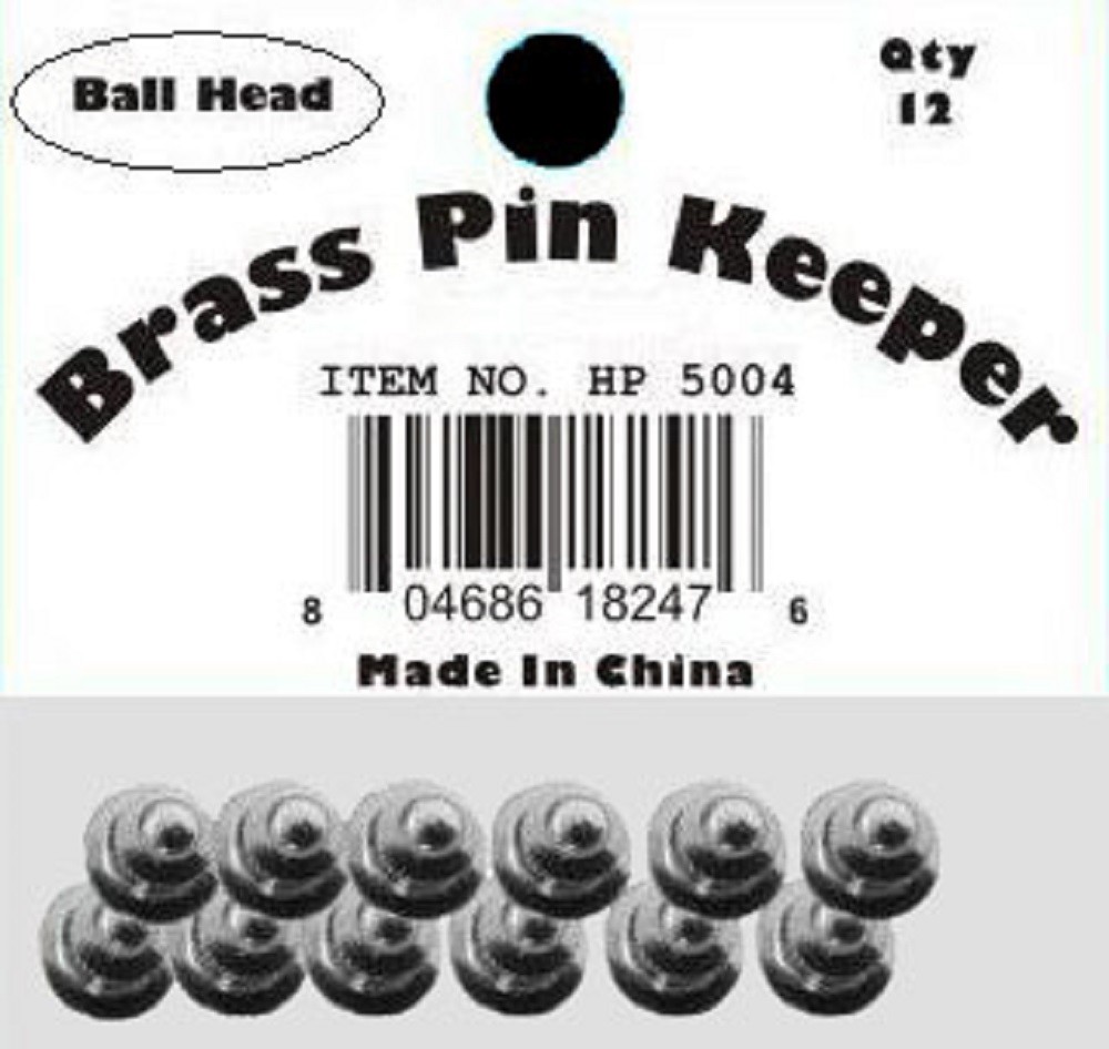 ( 72 Pieces ) Pin Keepers backs Locks Locking (Ball Head Silver)