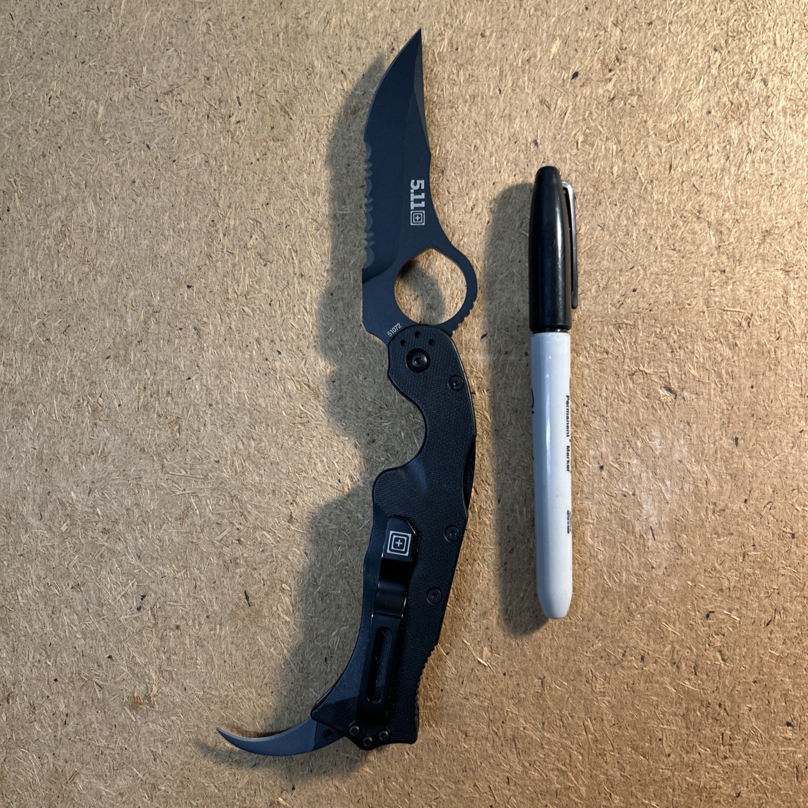 5.11 Tactical Doube Duty Knife And Cats Claw Folder Combo-DISCONTINUED