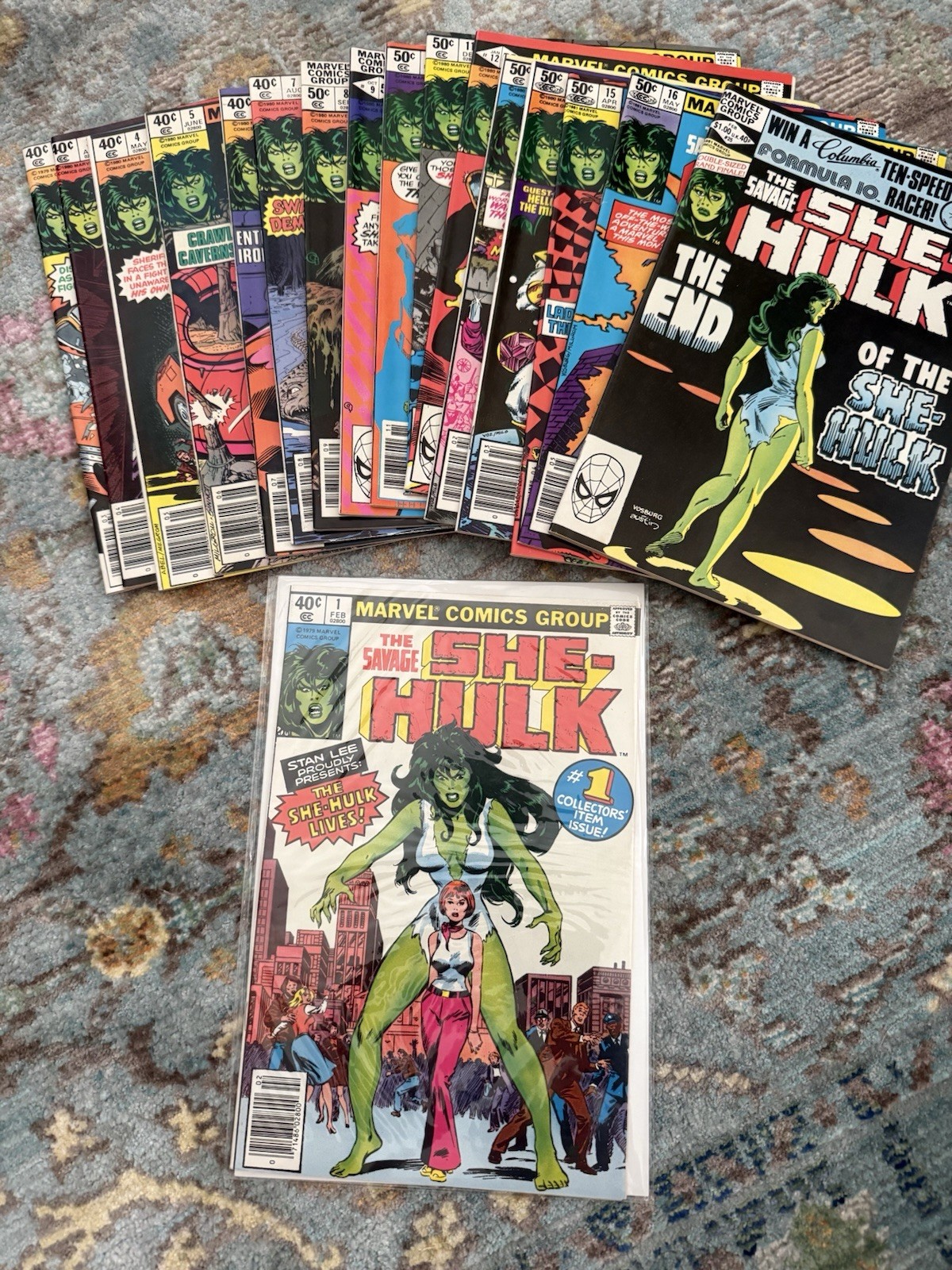 The Savage She Hulk Marvel Comics 1980 Vintage Run Issues 1-16, 25 Higher Grade