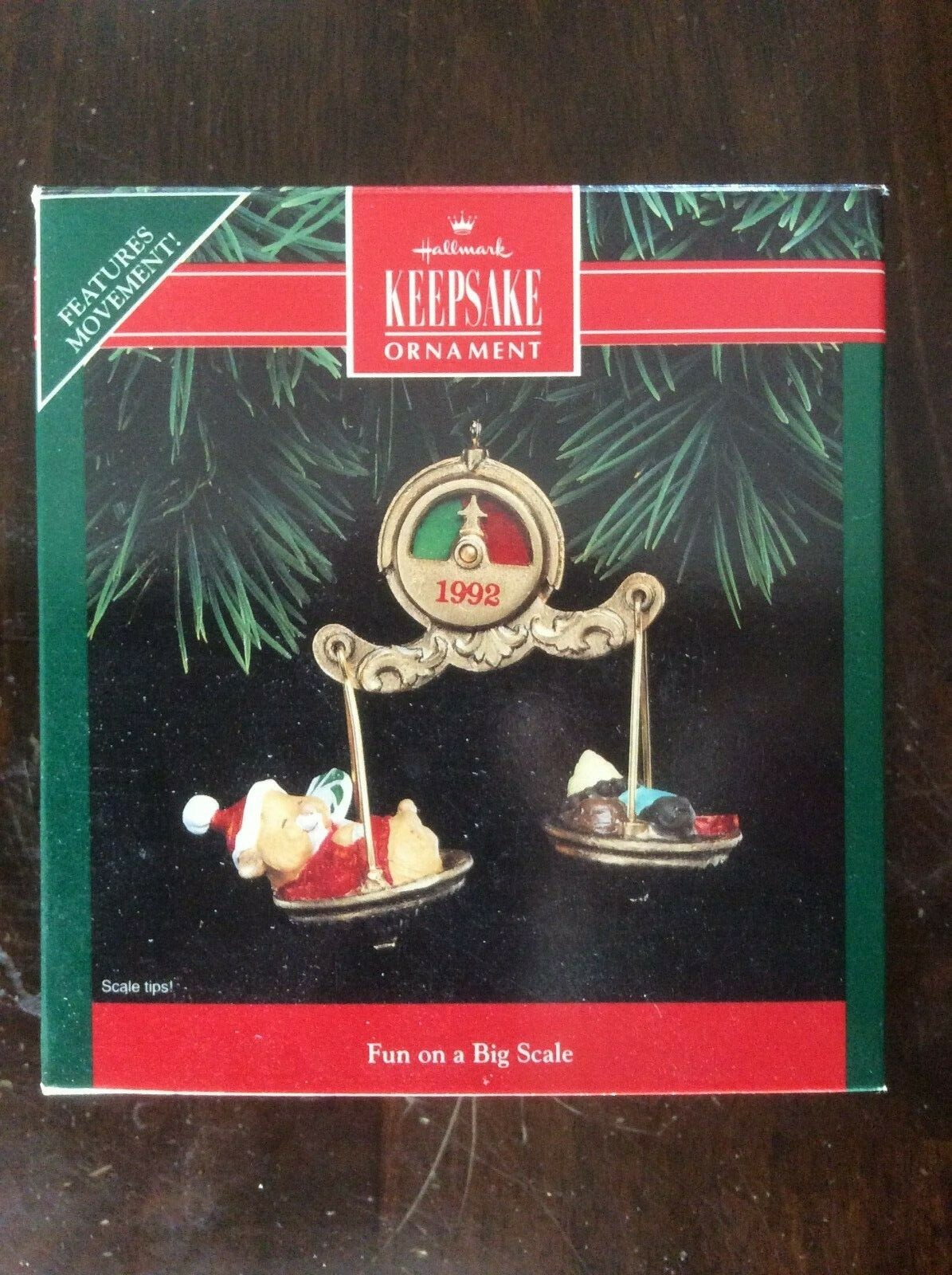 Hallmark Keepsake Ornament FUN ON A BIG SCALE QX513-4 new in box!