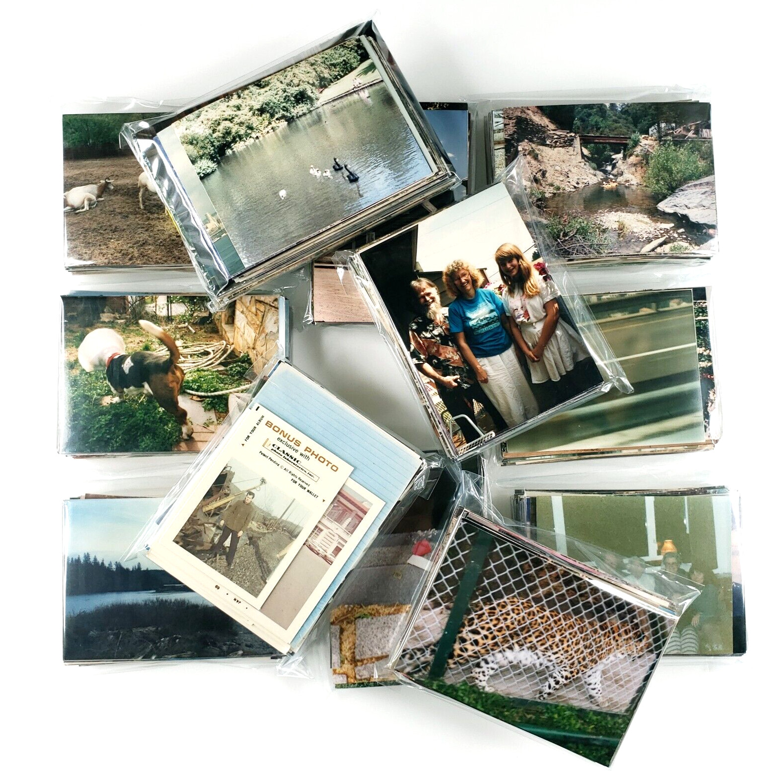 Lot of 100+ Original Random Found Old Photos – Color Vintage Snapshots