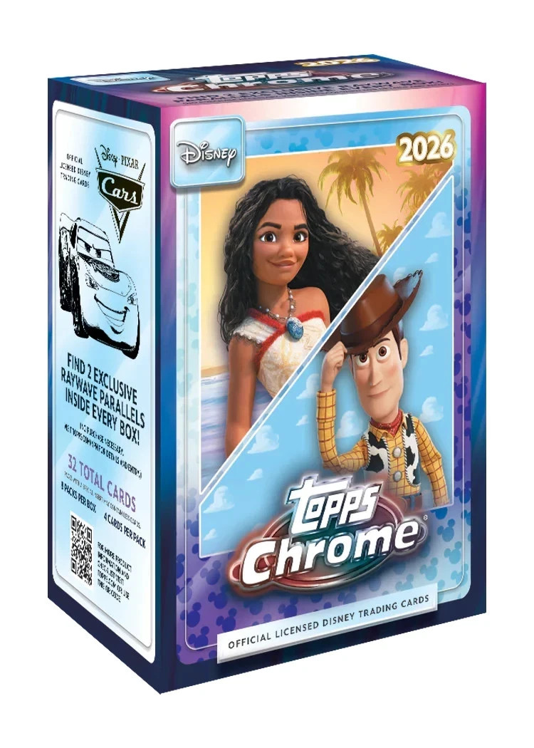 2026 Topps Chrome Disney – Parallels and Refractors – Choose Your Card