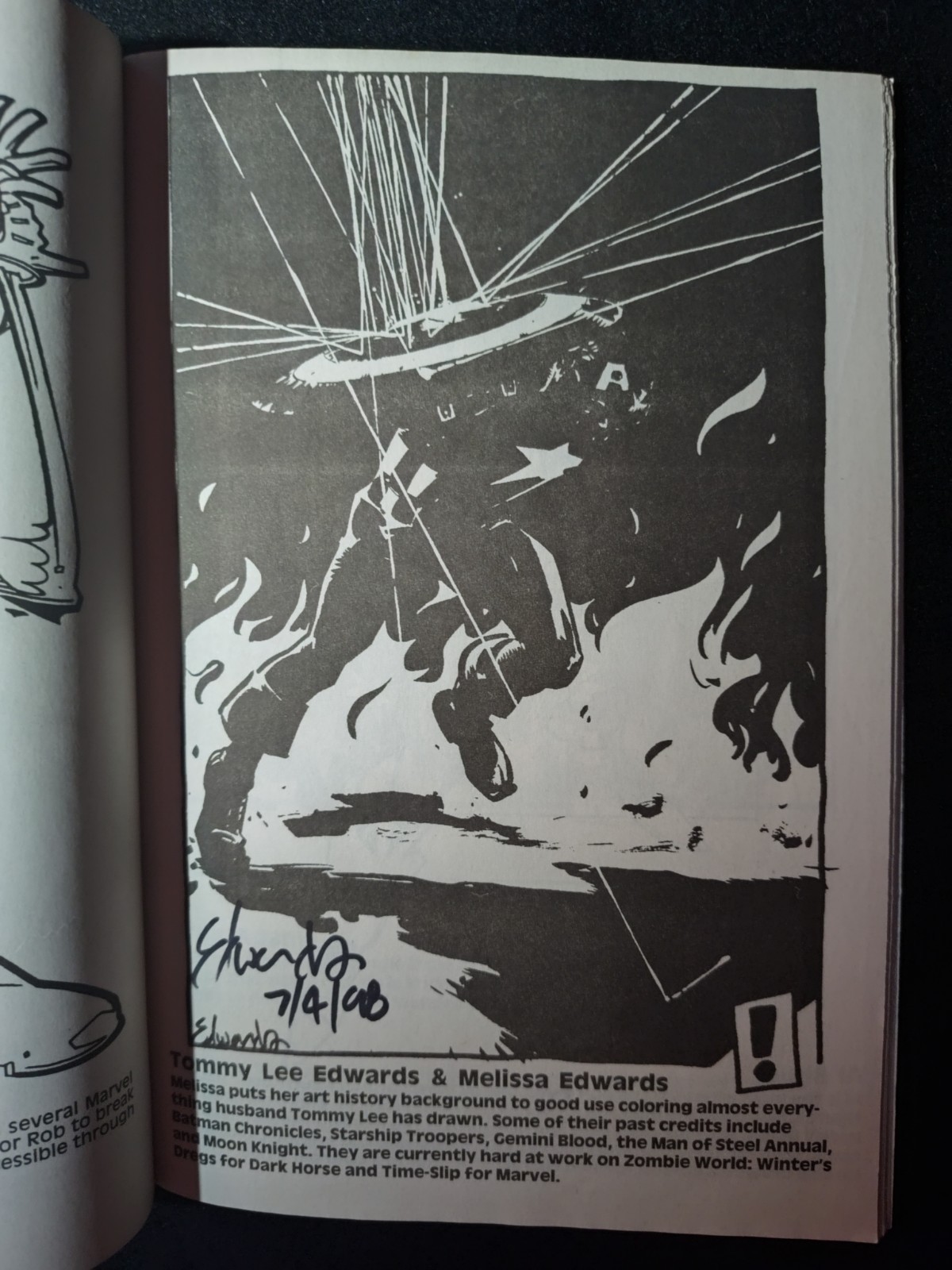 Heroes Con 1998 Program Signed 20+ Autographs Jusko O’Barr Crow Sienkiewicz