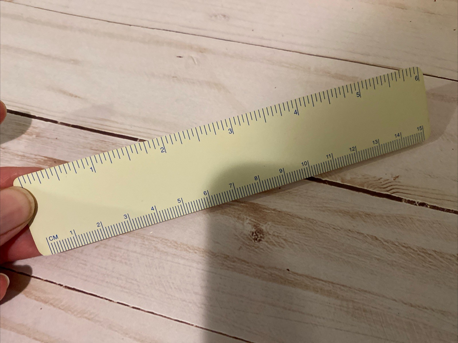 Vintage Tupperware Advertising Ruler 6″ 15cm Thin Plastic small tool party prize