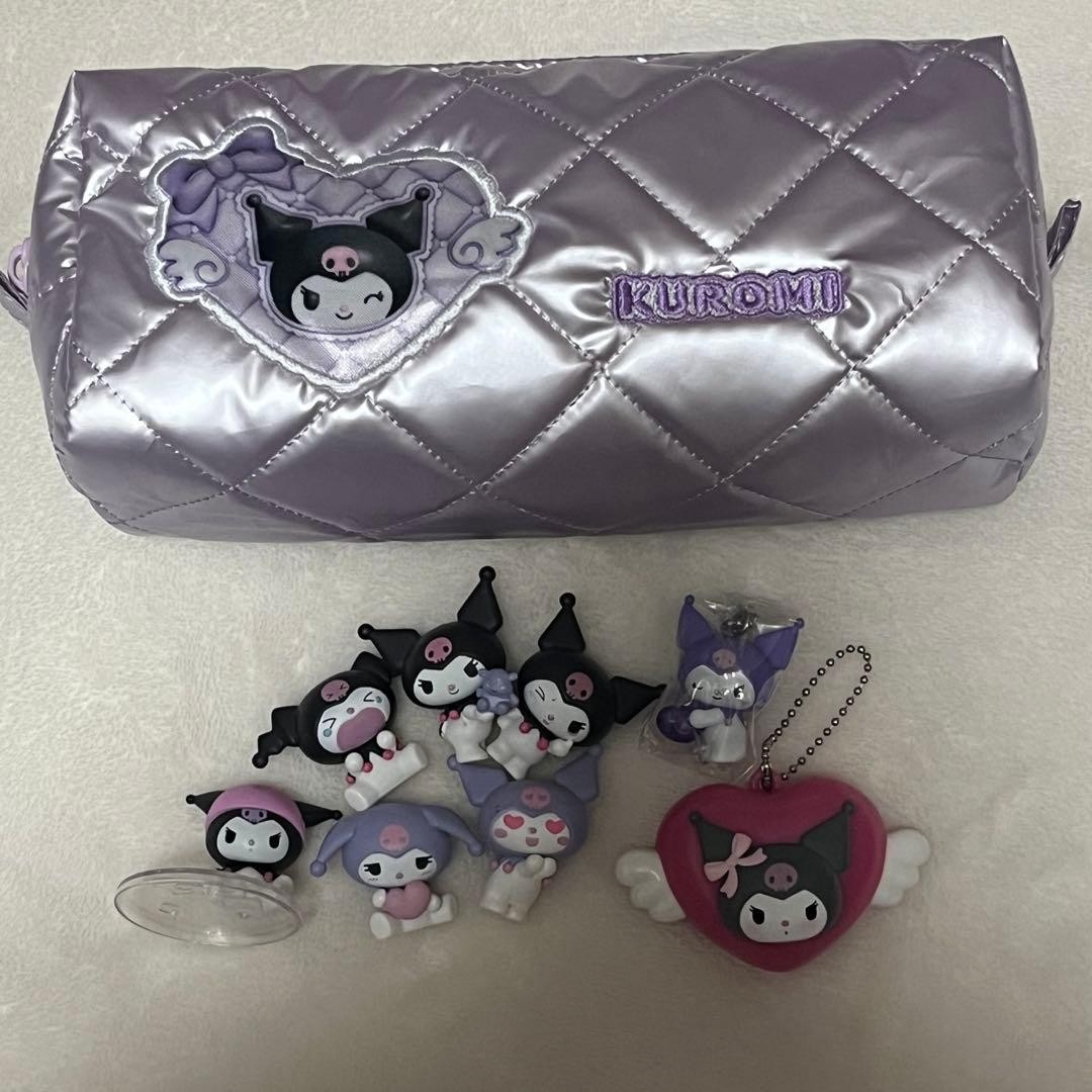 Kuromi Collectible Lot 5 Figures 14+ Soft Mascot Series MIB