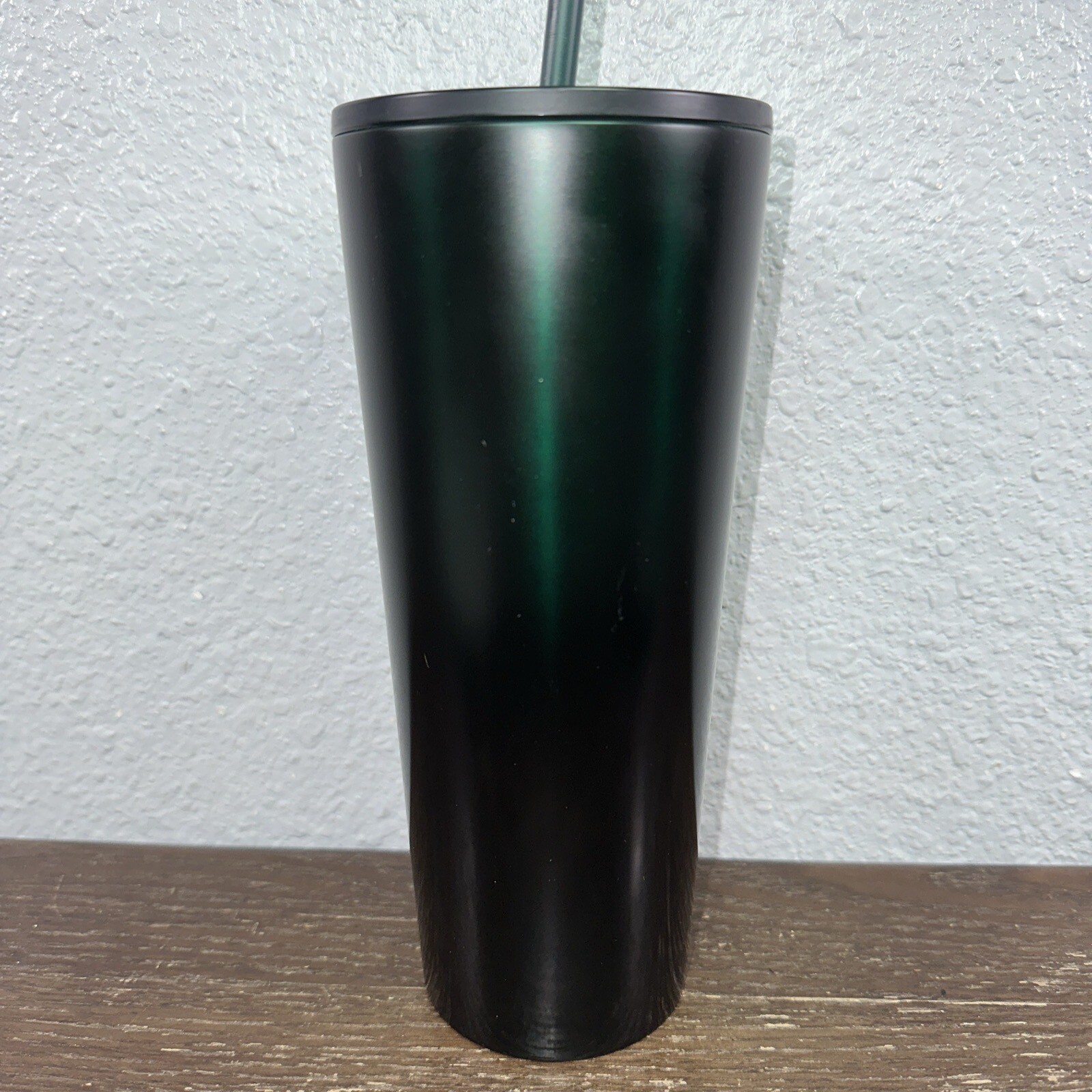 Starbucks 2020 Green Black Gradient 24Oz Stainless Steel Metal Cold Cup Tumbler