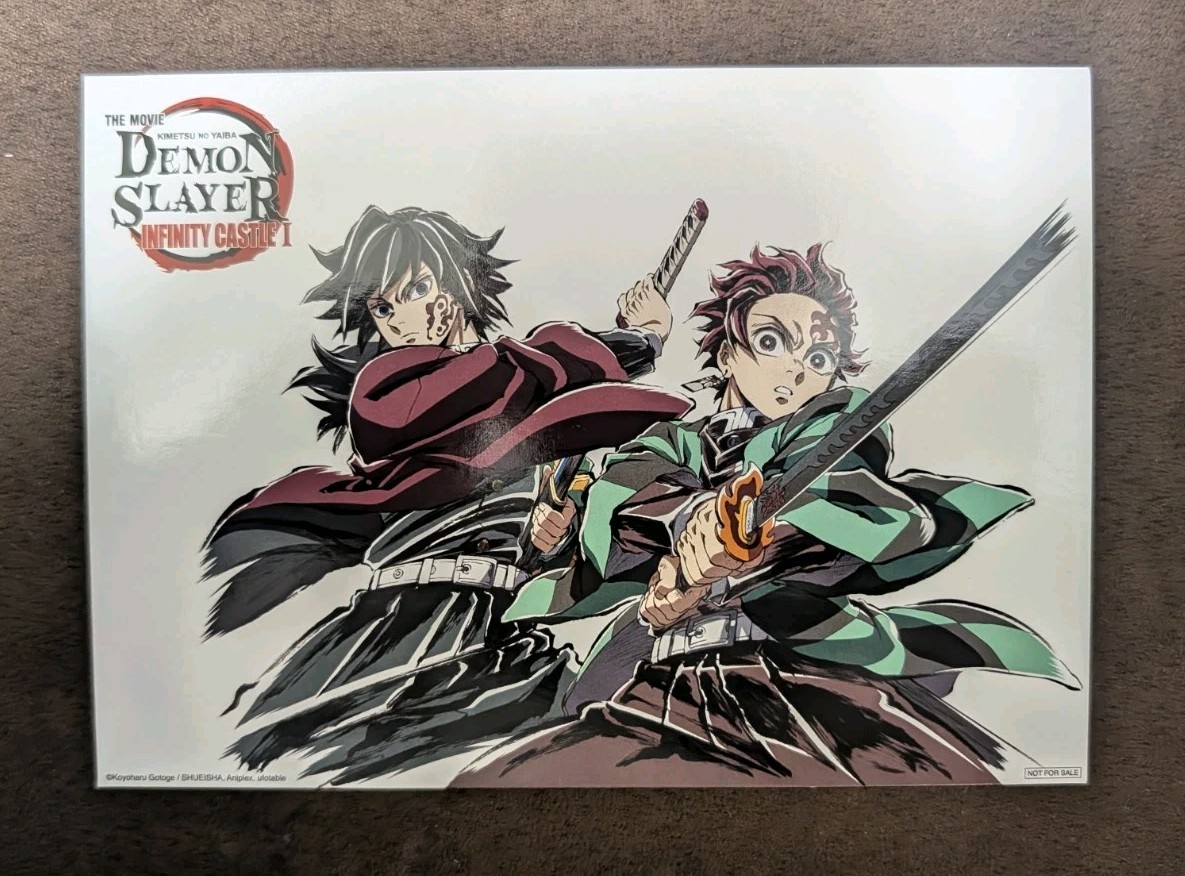 Demon Slayer Infinity Castle Panel Anime Expo 2026 Exclusive Art Post Card Print