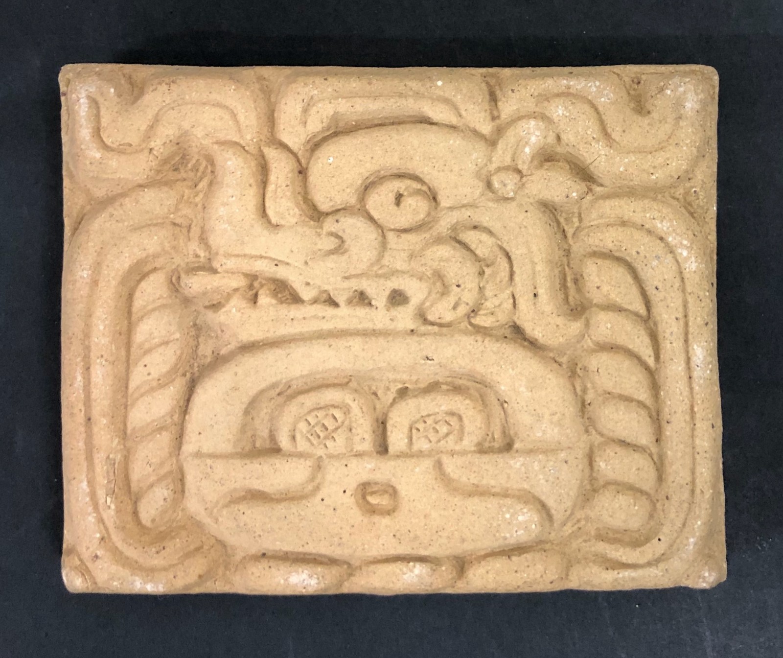 Unglazed Tile Vintage Batchelder Mayan