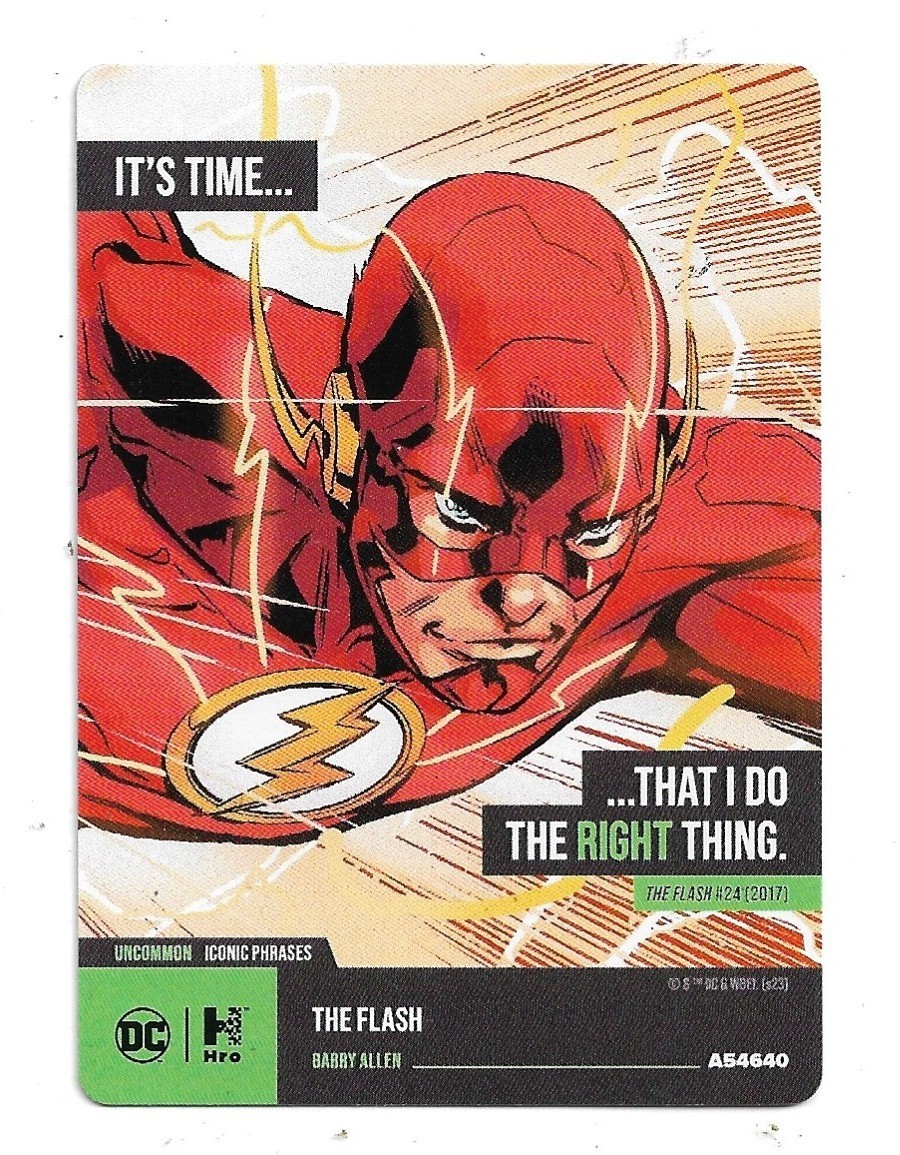 The Flash Barry Allen DC Trading Card A54640