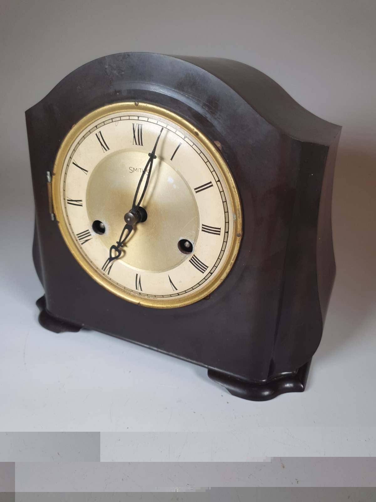 Smiths Bim-Bam Chiming Vintage Bakelite Mantel Clock Spares Repair F3AF 573