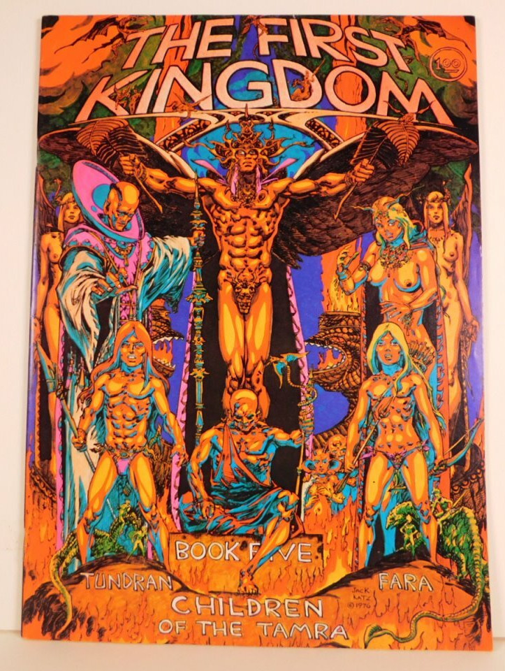 THE FIRST KINGDOM #5 Underground Comic -1st Print Post-Apocalyptic Comix