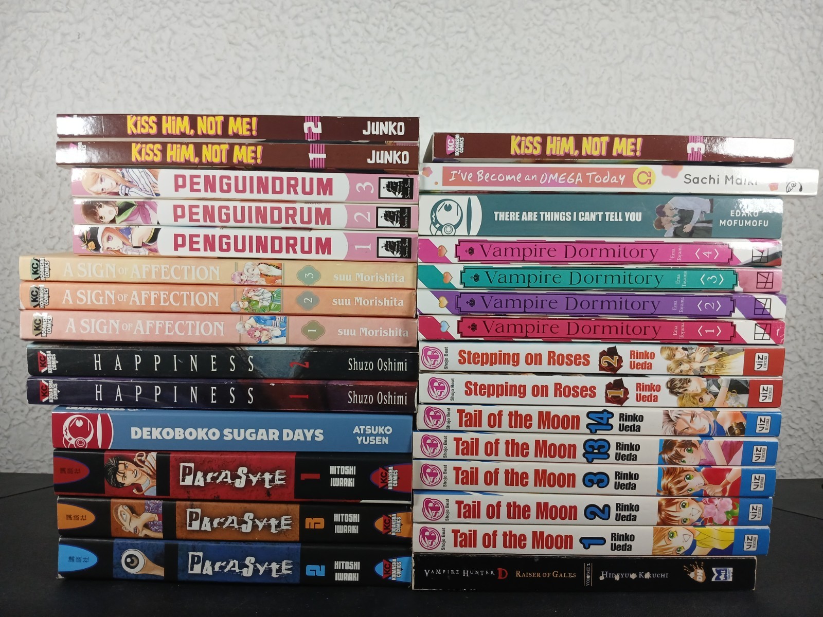 Manga & Light Novel Lot of 28 Parasyte, Shojo Beat, Penguindrum, A Sign of Affec