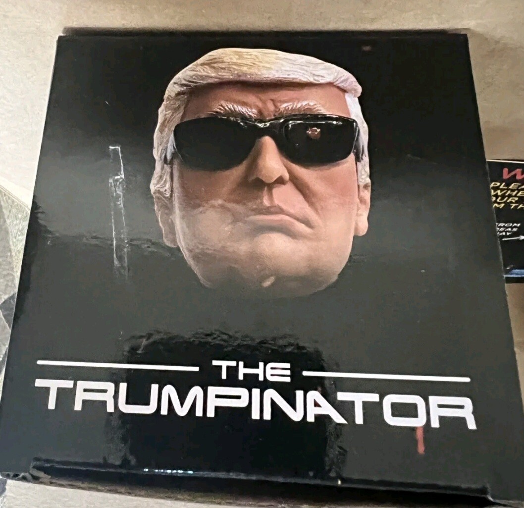 Trumpinator Bobblehead, I’ll Be Back in 2024 (Make Offer of 9.50/ea)