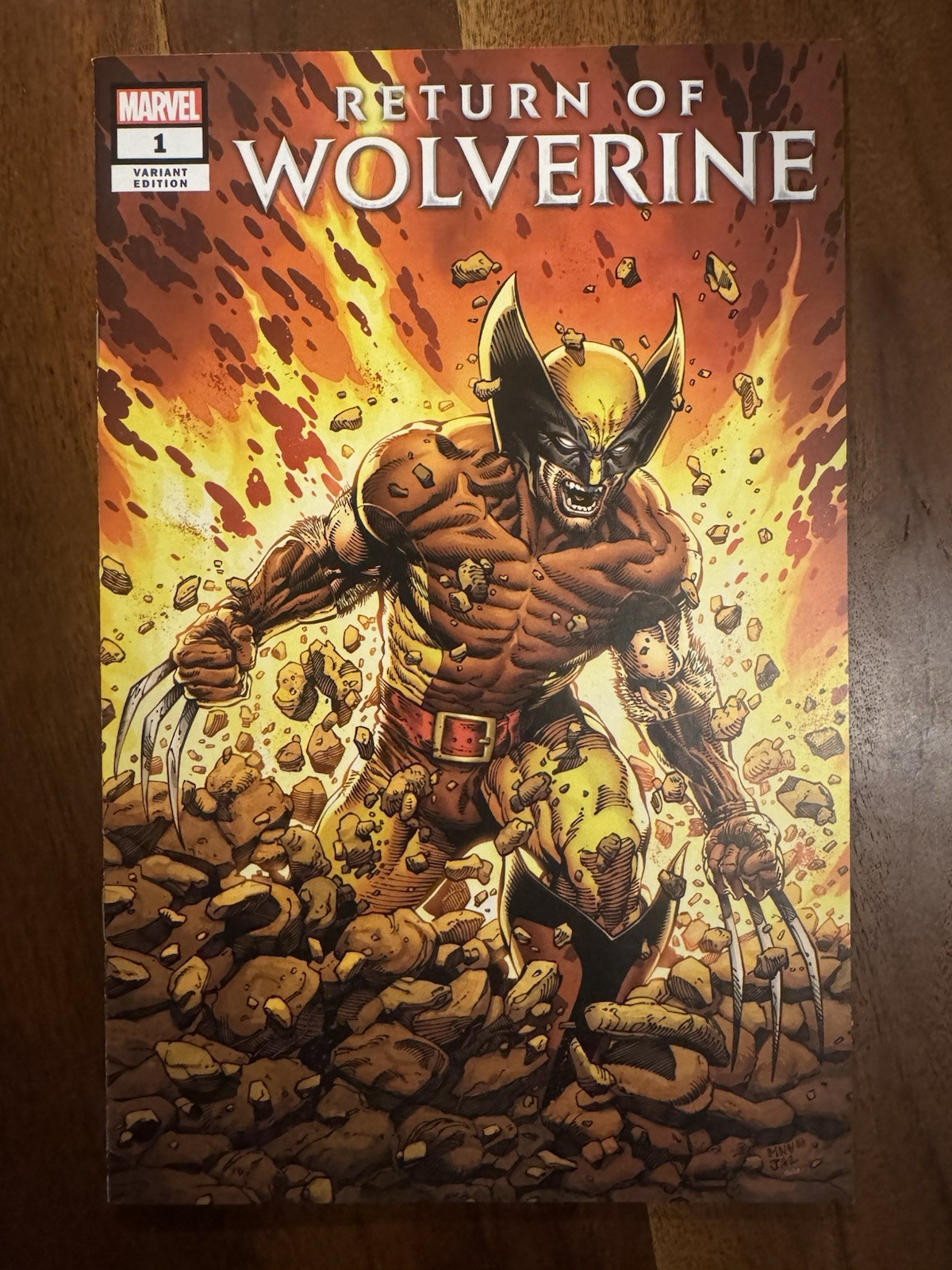 Return of Wolverine #1 Steve McNiven Tan Brown Variant🔑1st App Persephone 2019