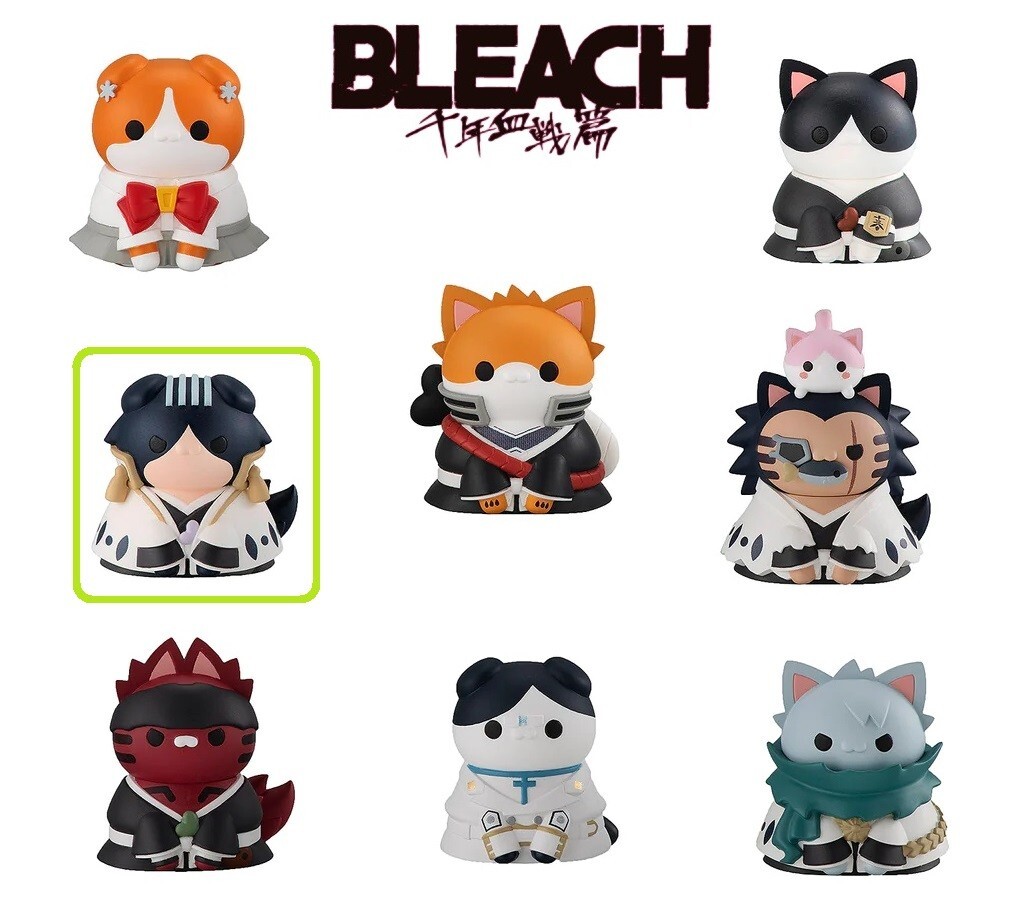 Mega Cat Project Bleach Thousand Year Blood War Nyan Mini Figure Byakuya Kuchiki