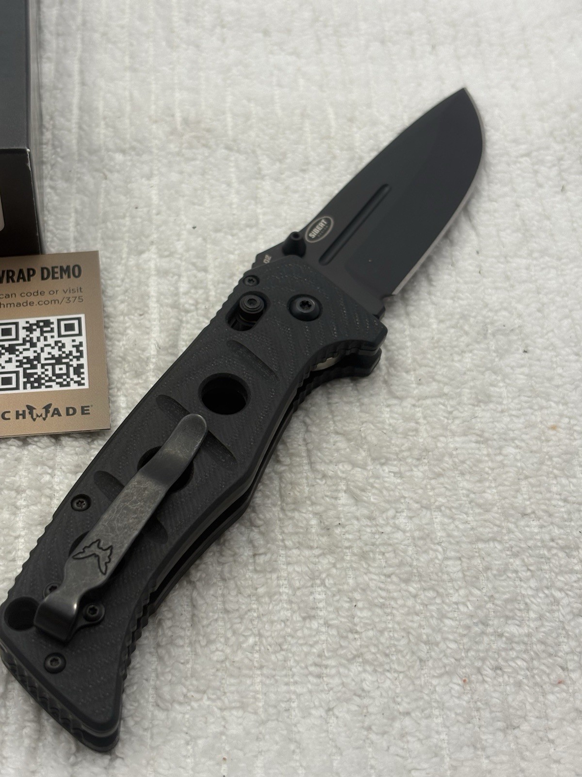 Benchmade 275BK Adamas New In Box Made In USA Discontinued