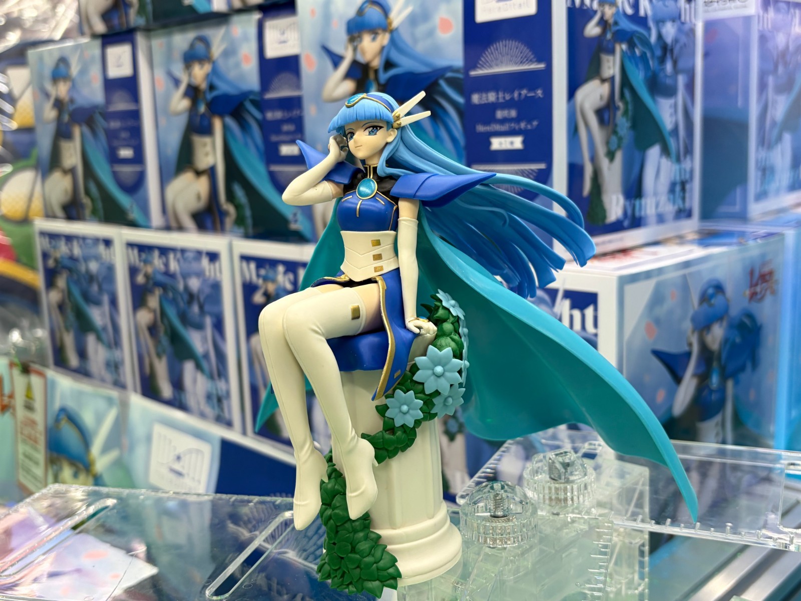 Magic Knight Rayearth HereDitail Figure Umi Ryuuzaki approx. 6.3 × 5.9 × 5.9 in