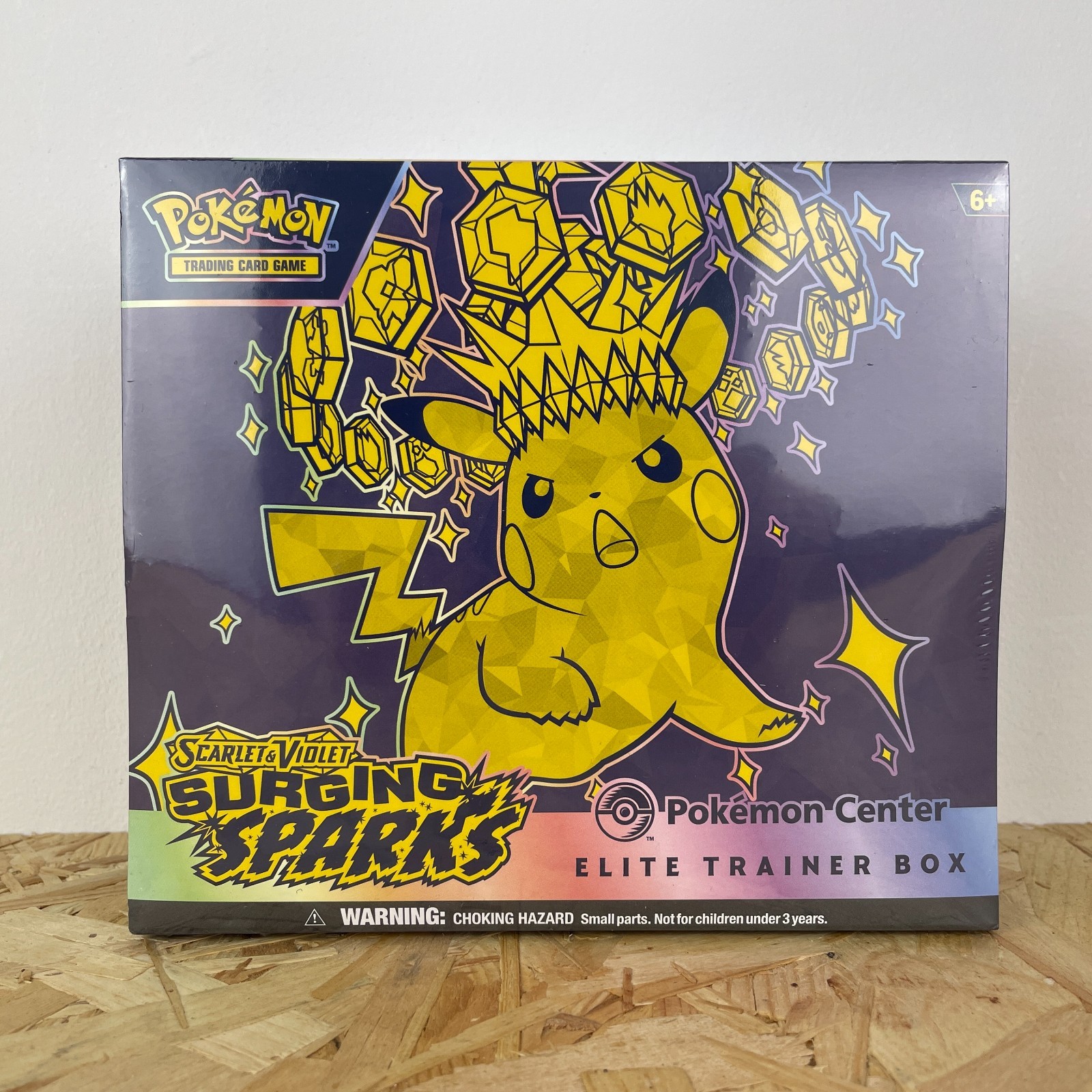 Pokemon TCG Surging Sparks Pokemon Center Elite Trainer Box ETB Sealed