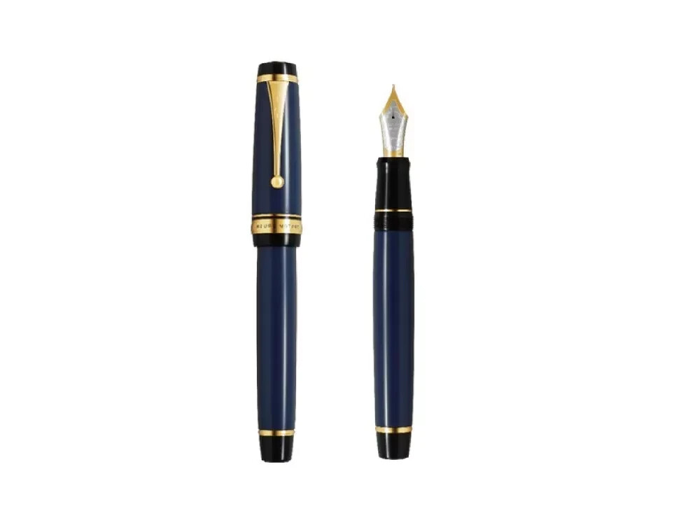 Pilot Namiki CUSTOM URUSHI Fountain Pen Deep Blue Fine Medium Nib FKV-88SR-L-FM