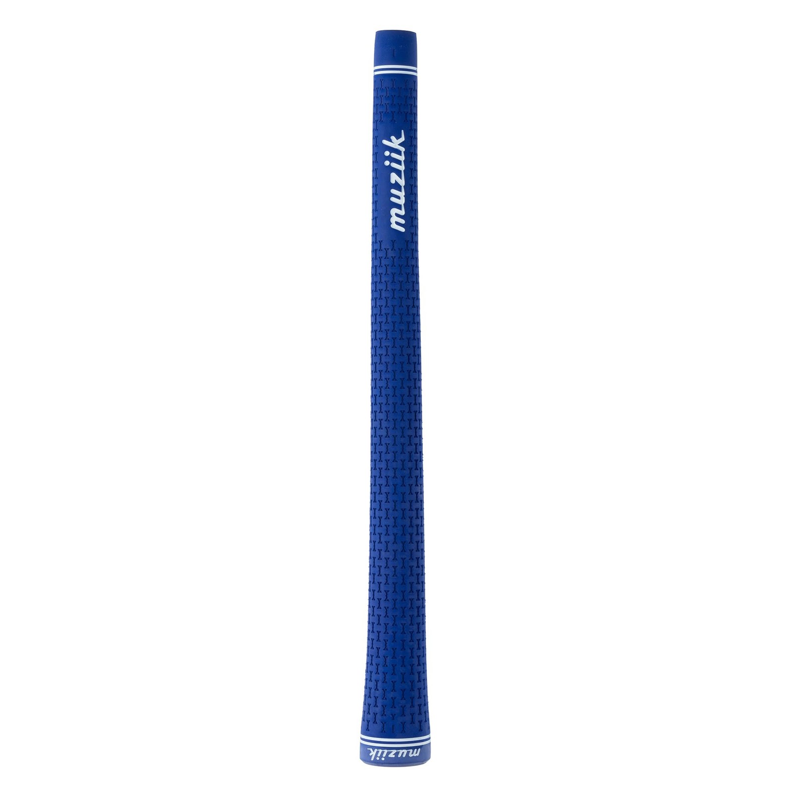 Muziik Golf Club Grip, Dry Compound Rubber, Tacky, Half Cord, Blue, With Backli_