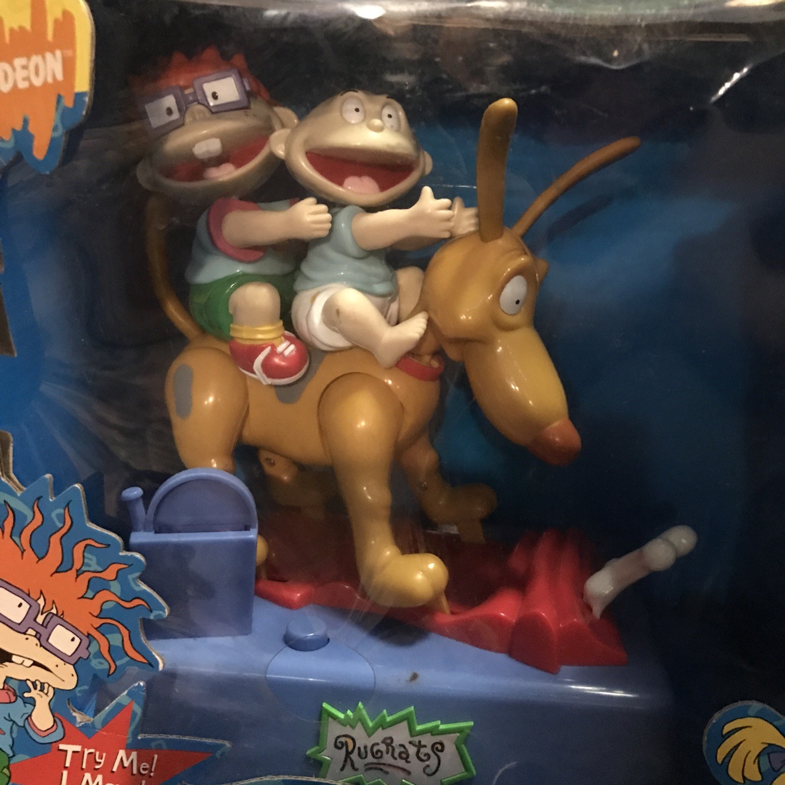 MGA Entertainment Rugrats Electronic Coin Bank Vintage 1998 Tommy Chuckie NIB