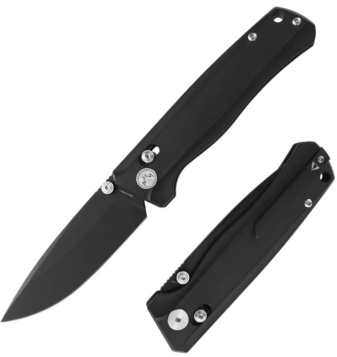 CMB Made Knives Braveman Folding Knife 3.5″ S35VN Steel Blade Titanium Handle