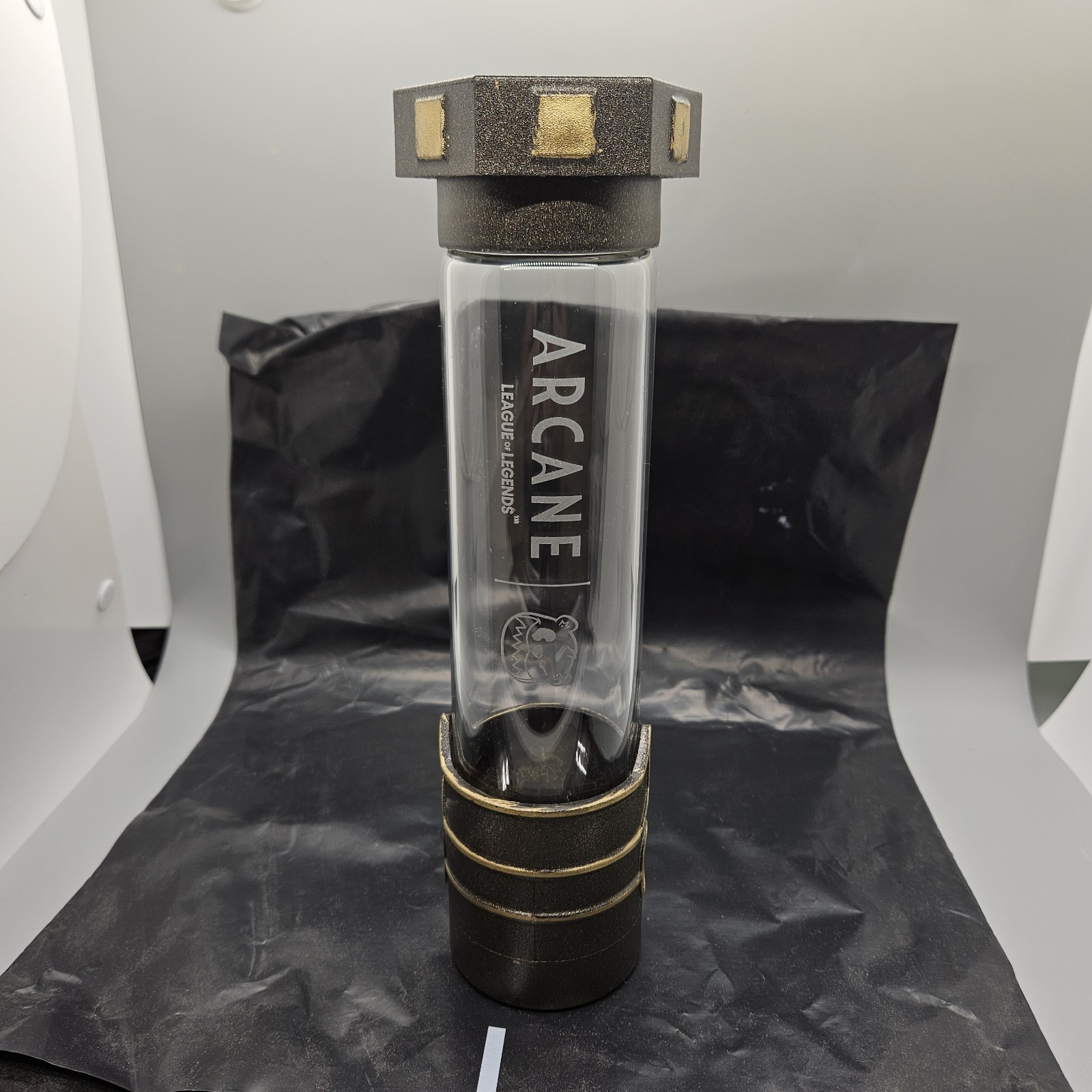 ARCANE x BOBA BEAR Collab Glass Bottle Vial with Light – League Of Legends Jinx