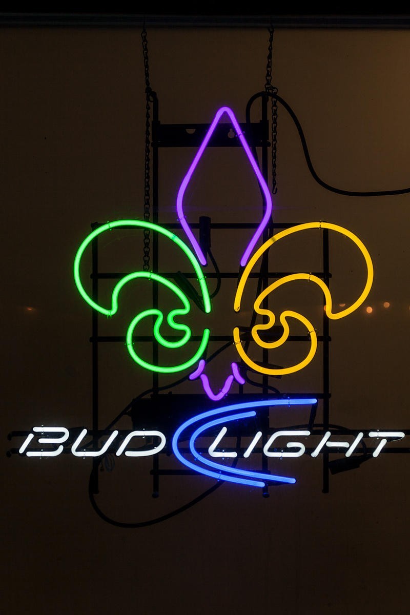 New Orleans Saints Fleur-de-Lis Beer 24″x24″ Neon Sign Light Lamp Bar Wall Decor