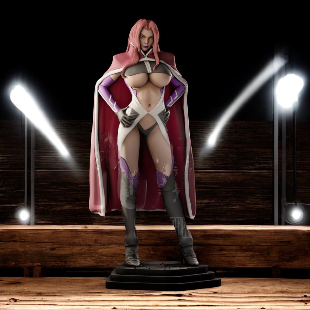 Figura Fanart Ingrid Pintada con aerografo 9.8inch