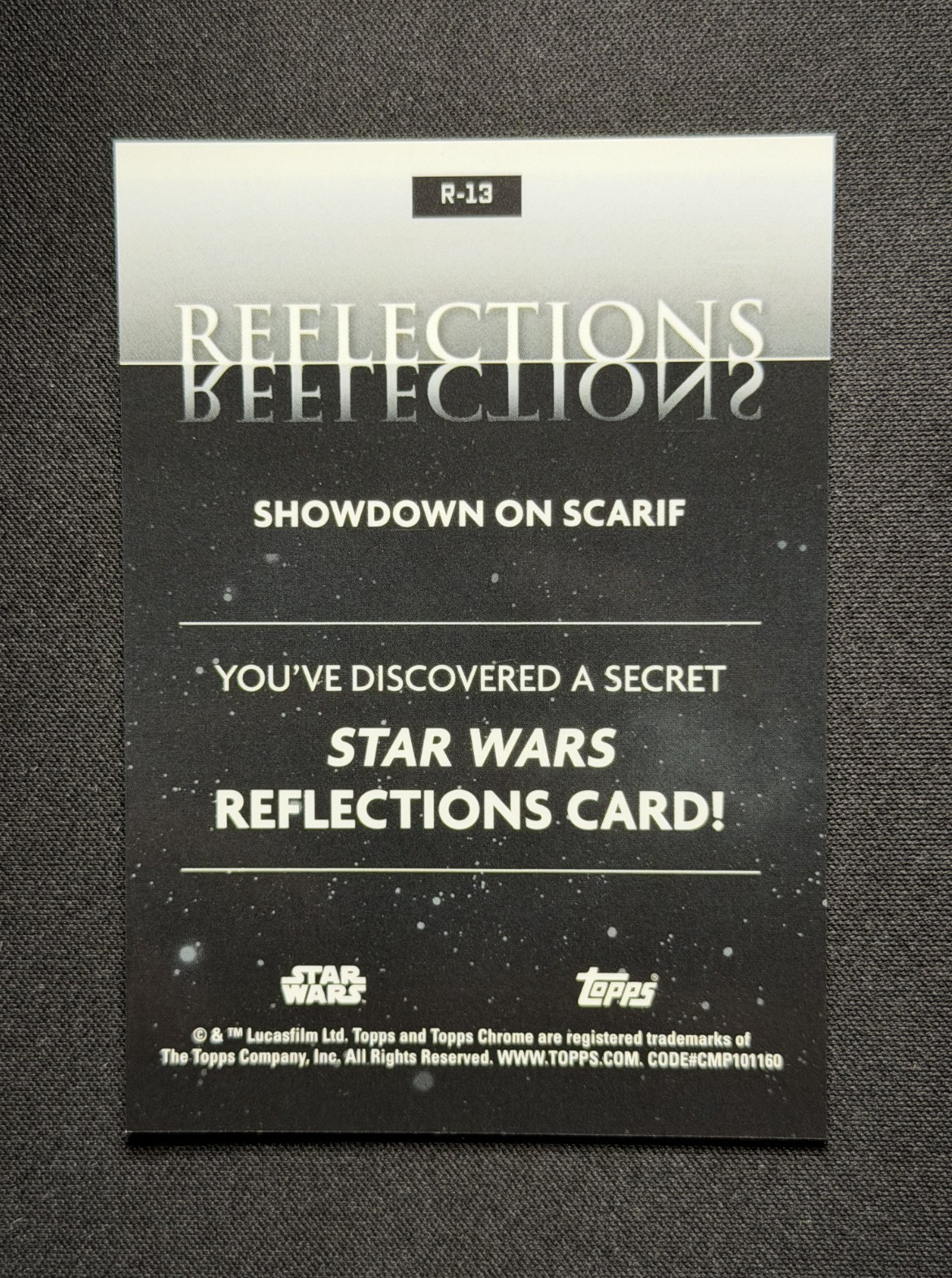 Showdon on Scarif 💥 REFLECTIONS SUPER SHORT PRINT! 2025 Topps Chrome Star Wars